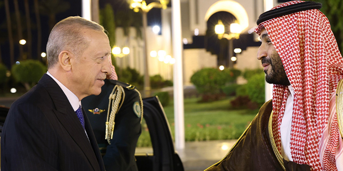 Erdoğan, Suudi Arabistan Veliaht Prensi Selman ile görüştü