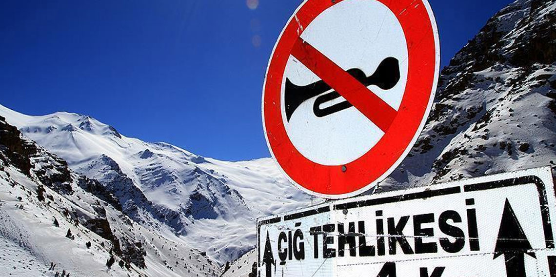 Meteorolojiden 4 il için çığ uyarısı