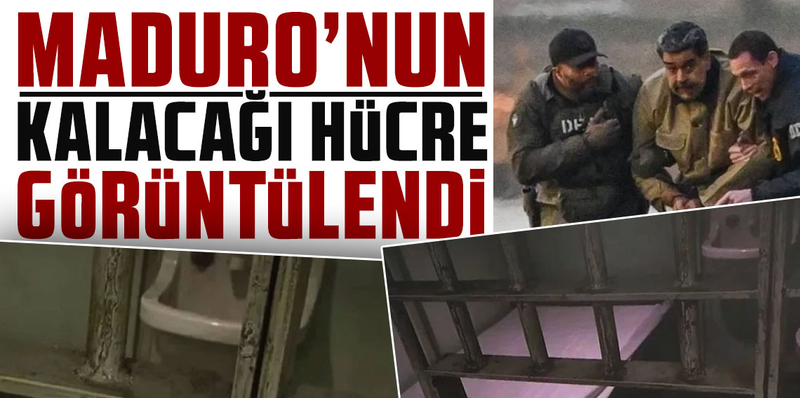 Nicolas Maduro'nun kalacağı hücre görüntülendi
