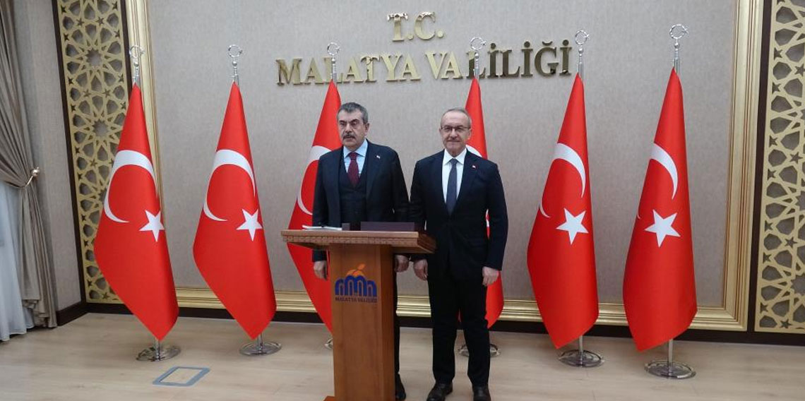 Bakan Tekin, Malatya'da eğitim değerlendirme toplantısına katıldı