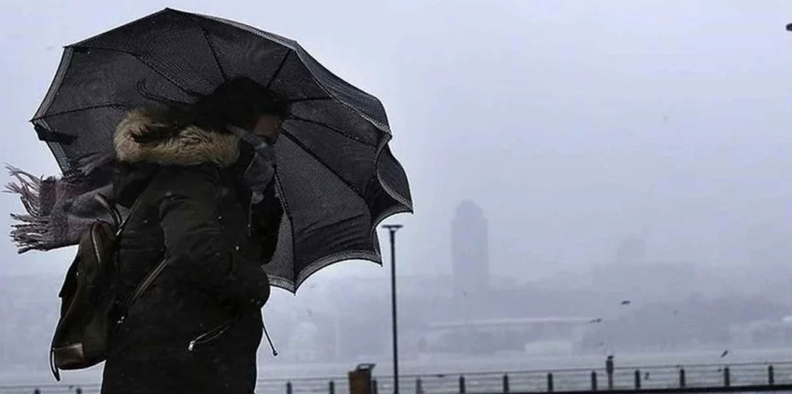 İstanbul'da fırtına ve yağış uyarısı