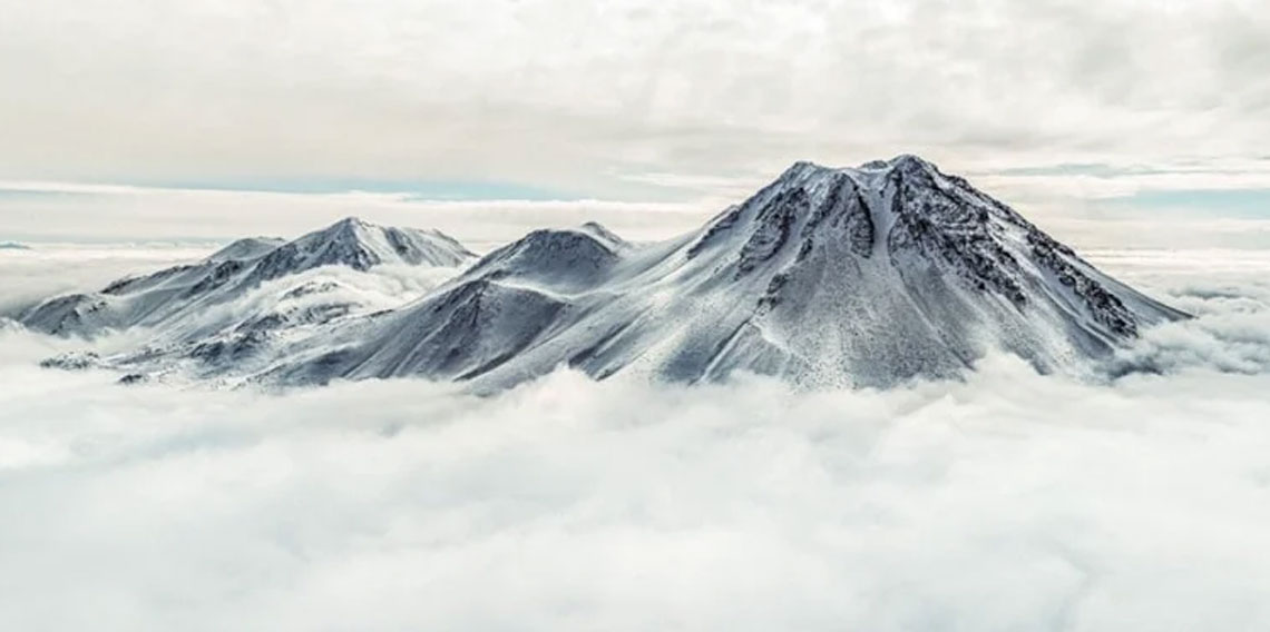 Japonya'nın Fuji'si değil; Bu manzara Türkiye'den! Anadolu'nun göbeğinde...