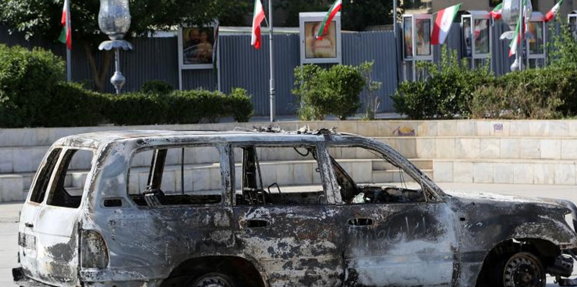 İran'ın başkenti Tahran’da halka “dışarı çıkmayın” uyarısı yapıldı