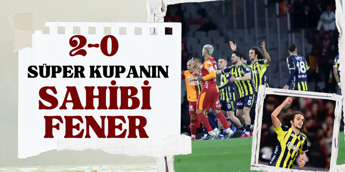 Süper Kupa Fenerbahçe'nin