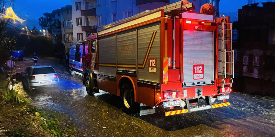 Ordu'da asılsız yangın ihbarı ekipleri alarma geçirdi