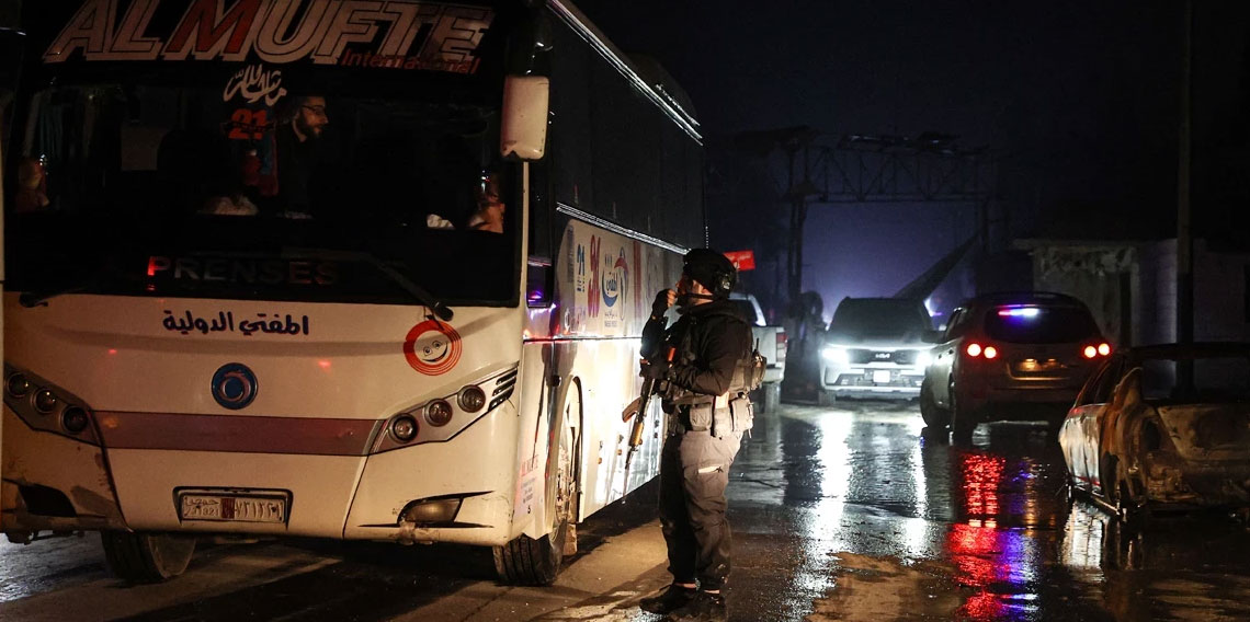 Halep'teki terör örgütü YPG/SDG'li son grup şehrin dışına tahliye edildi