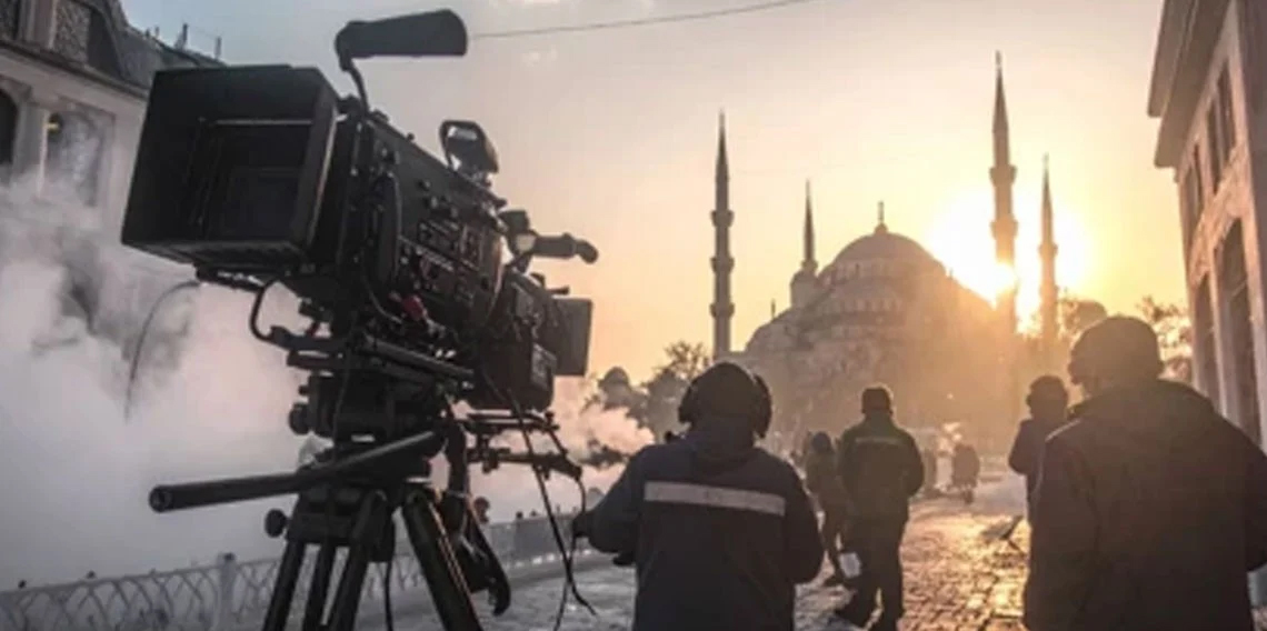 İstanbul'da film çekimlerine standart geldi