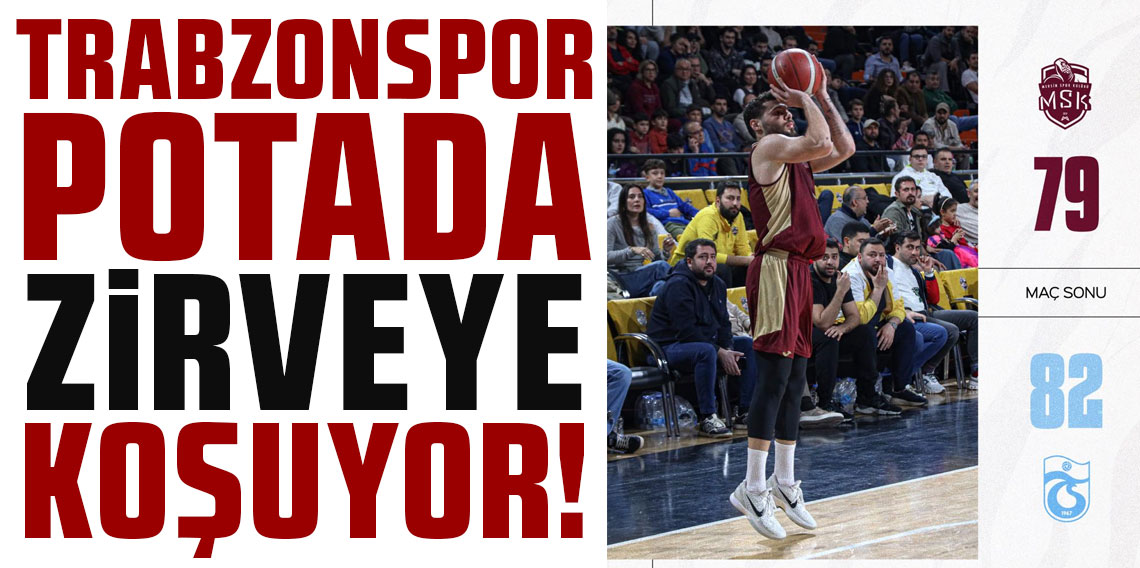 Trabzonspor potada zirveye koşuyor! Mersin'i de ezip geçtiler!