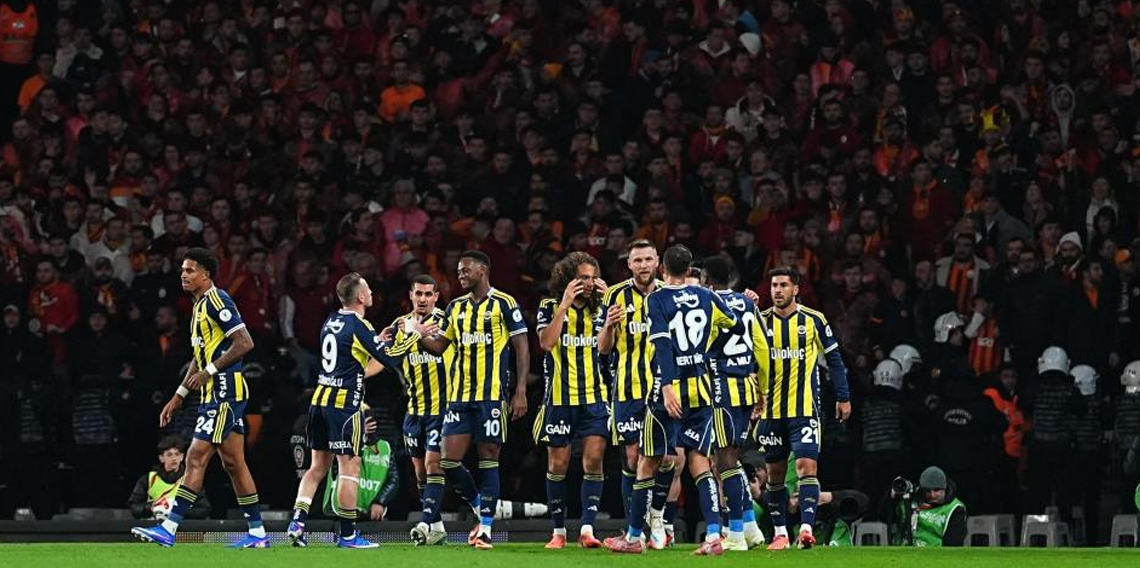 Fenerbahçe, 4 maç sonra Galatasaray’ı mağlup etti