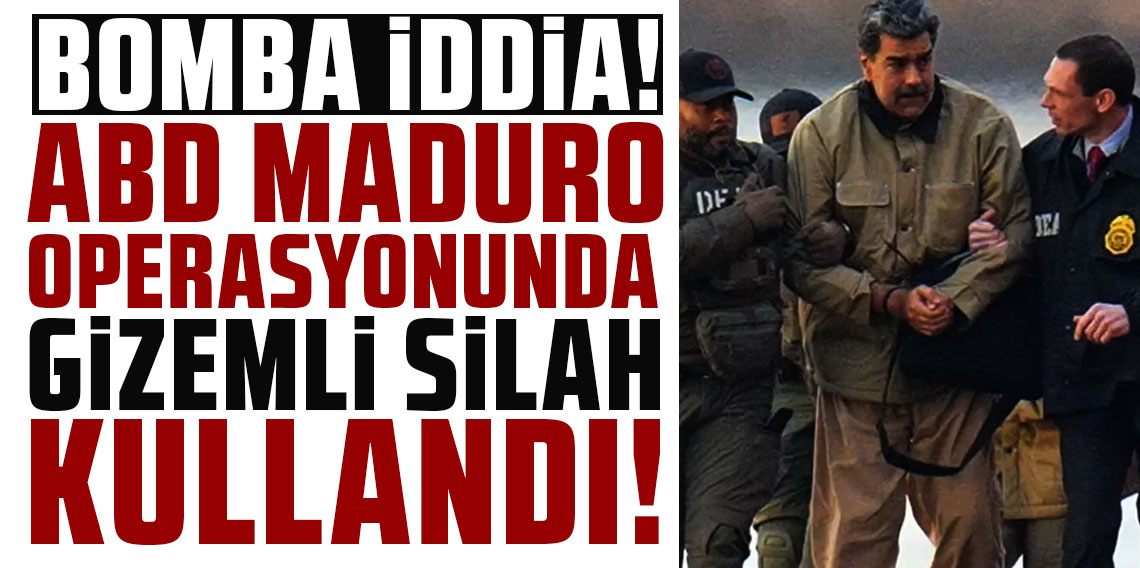 Bomba iddia: ABD, Maduro operasyonunda gizemli bir silah kullandı