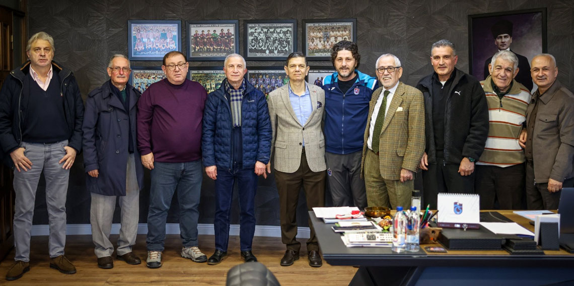 Trabzonspor Divan Kurulu'ndan Fatih Tekke'ye 'Tam Destek' ziyareti!