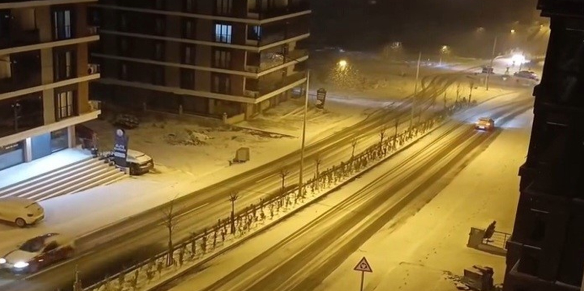 Tekirdağ'da eğitime kar engeli