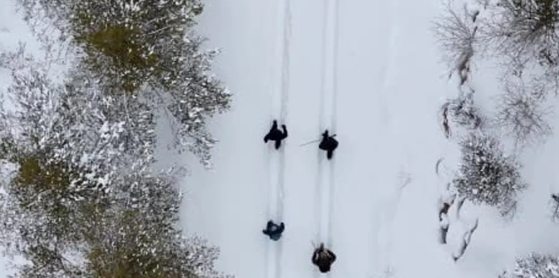 Kuşadası'ndan Gümüşhane dağlarına kaçtılar