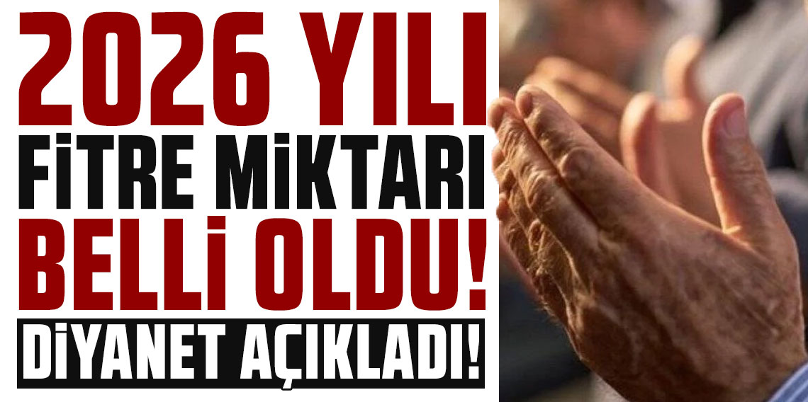 Diyanet, 2026 yılı fitre miktarını belirledi