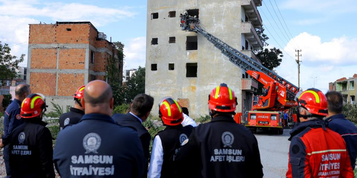 Samsun itfaiyesi 5 bin 119 can kurtardı