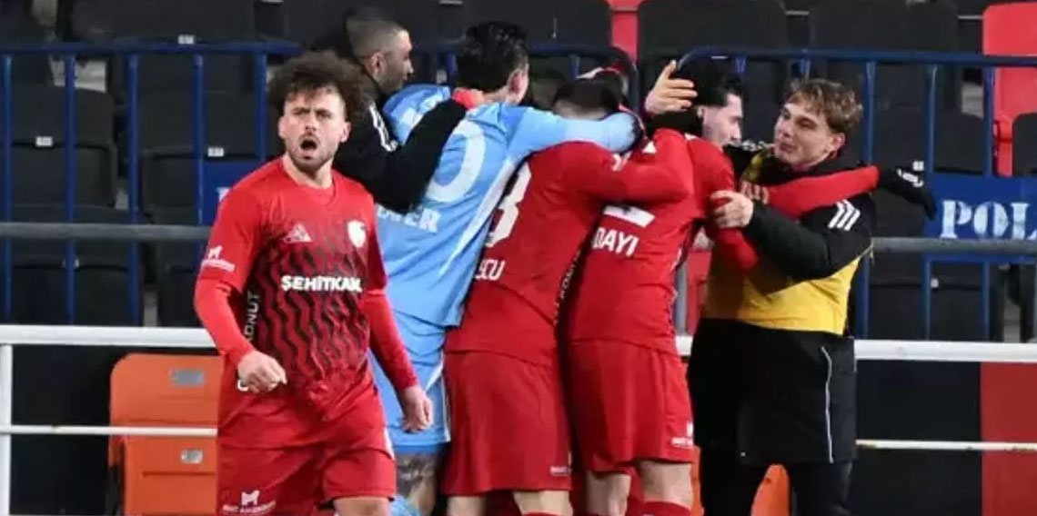 10 kişilik Gaziantep FK üç puanı 87'de kurtardı!