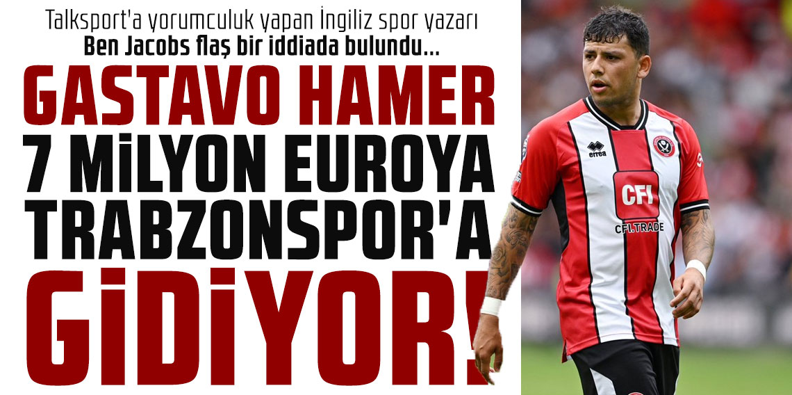 GASTAVO HAMER 7 MİLYON EUROYA TRABZONSPOR'A GİDİYOR!