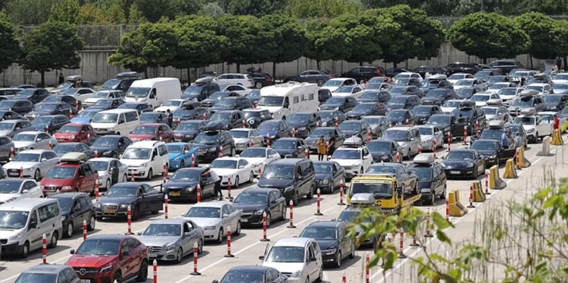 Kara sınır kapılarından 5 yılda 141,3 milyon yolcu geçti