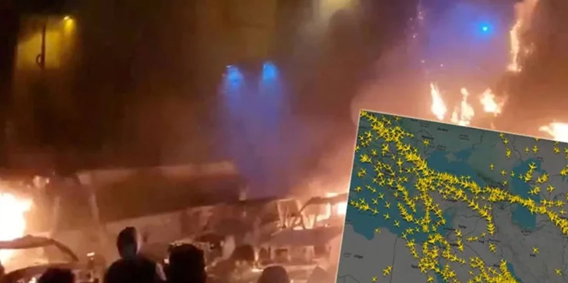 İran'da alarm: Hava sahası kapatıldı