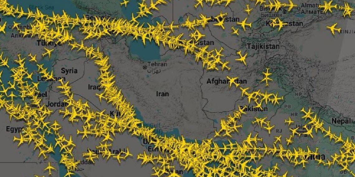 İran hava sahası uçuşlara yeniden açıldı