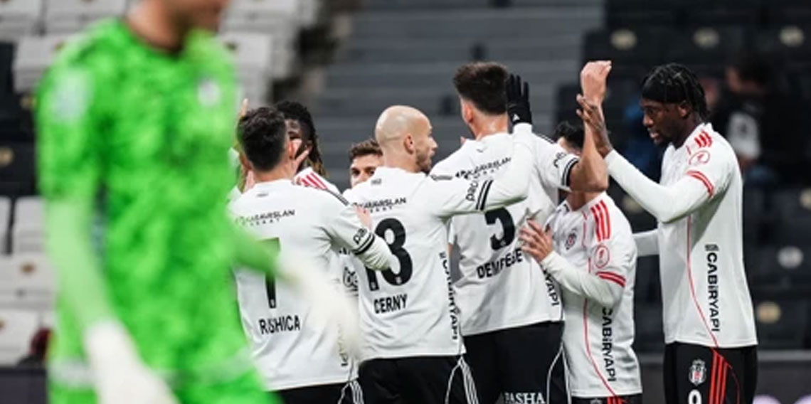 Kupada Beşiktaş fırtınası! Artık zirve Kartal'ın