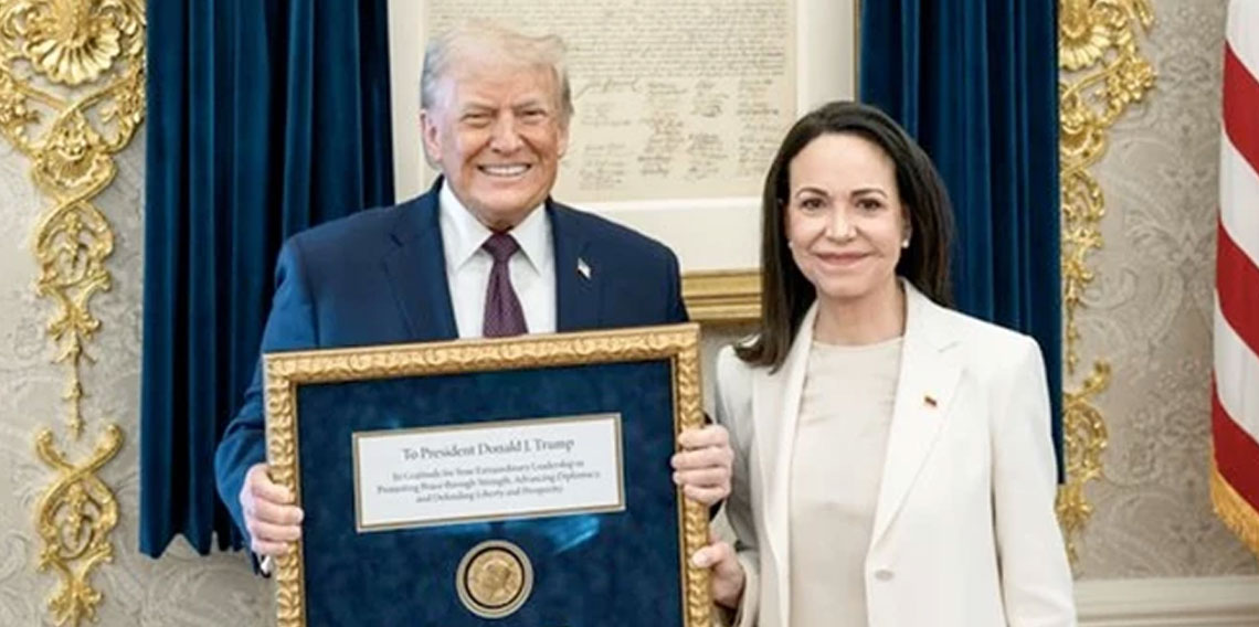 Machado Nobel Barış Ödülü'nü Trump'a verdi: Harika bir jest