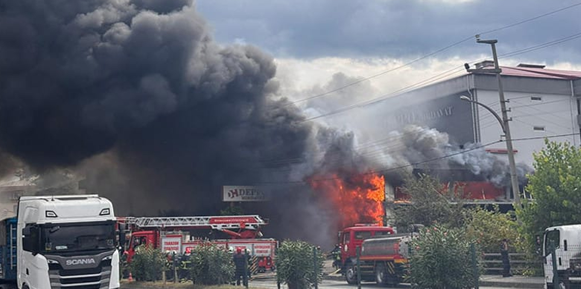Trabzon itfaiyesi 4 bin 992 olaya müdahale etti