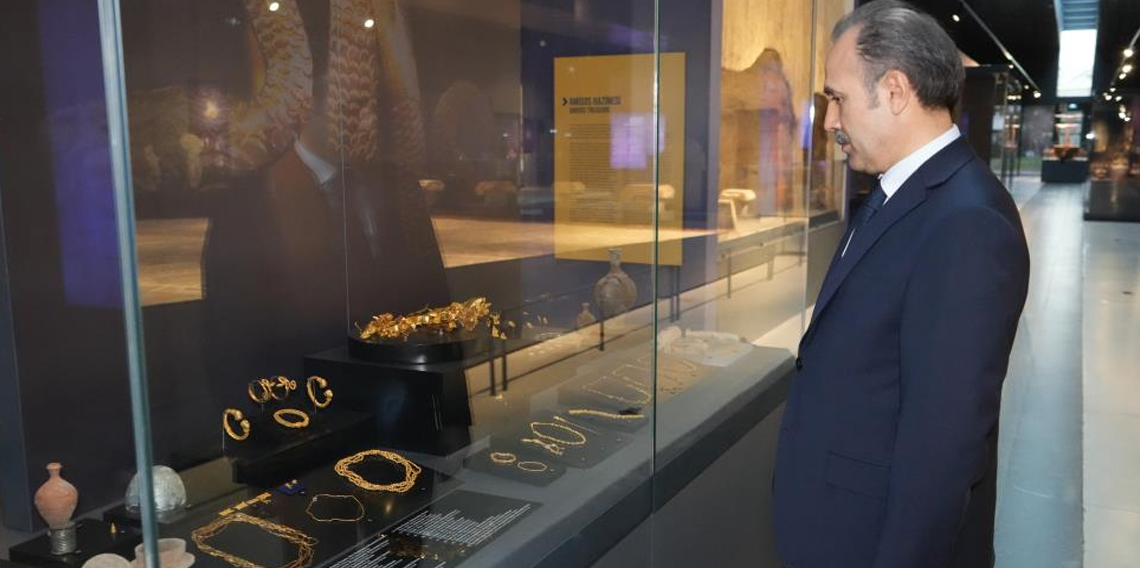 5 bin yıllık kafatası ve Amisos Hazineleri ilgi odağı oldu