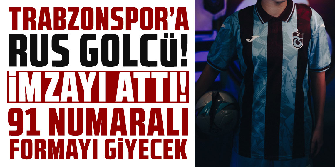 Trabzonspor'a Rus golcü! İmzayı attı!