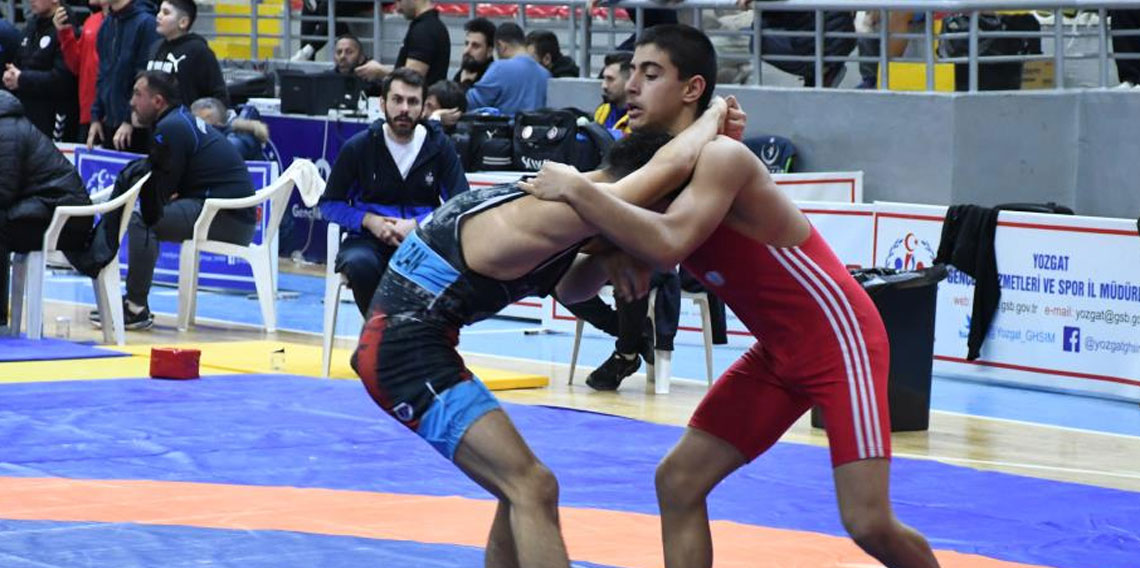 U17 Güreş Grup Müsabakaları, Yozgat’ta tamamlandı