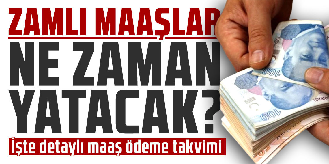 Zamlı emekli maaşlarında ödeme takvimi netleşti