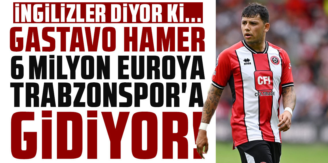 İNGİLİZLER DİYOR Kİ; TRABZONSPOR, HAMER İLE PAZARLIK MASASINDA!