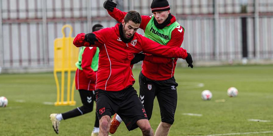 Samsunspor, Kocaelispor maçı hazırlıklarına başladı