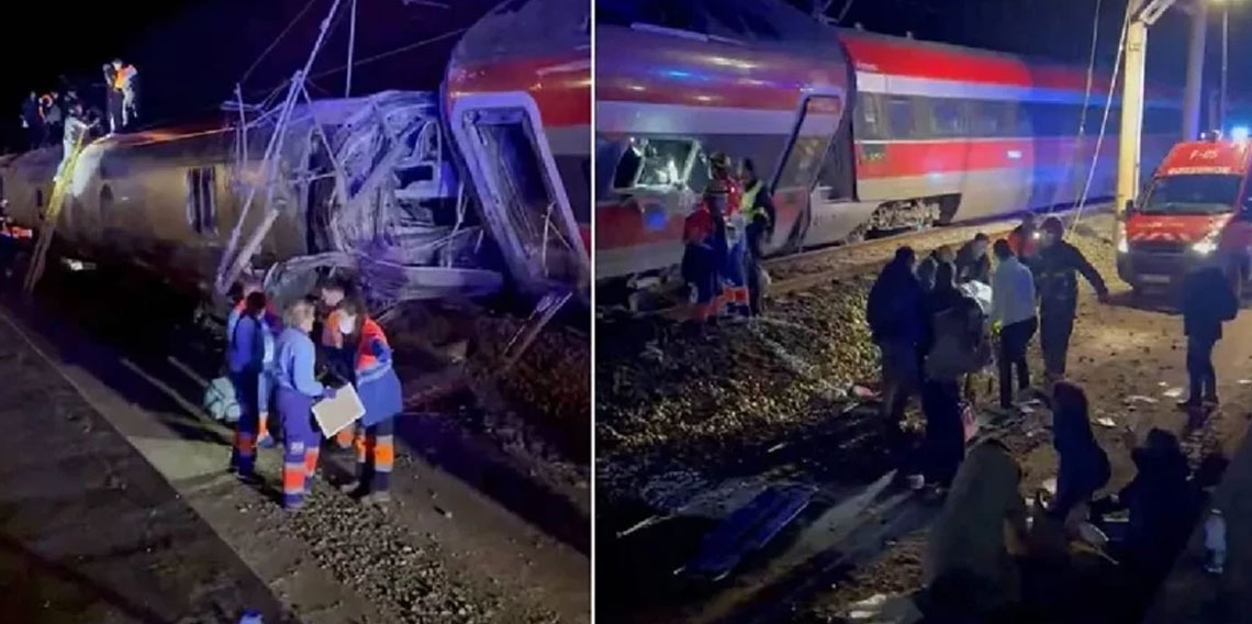 İspanya'da iki hızlı tren raydan çıktı... En az 21 ölü