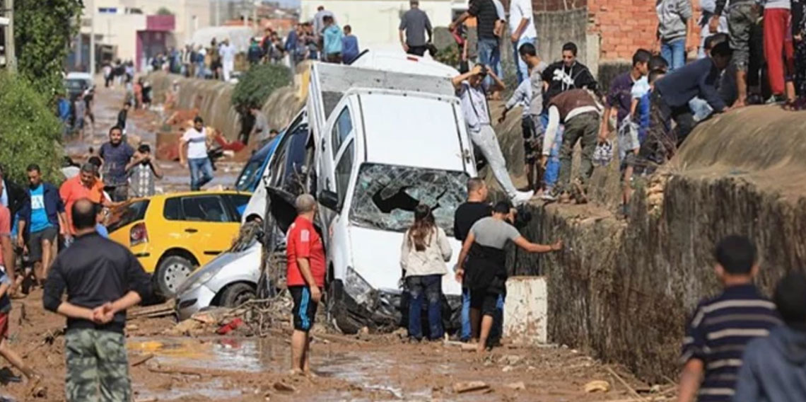Tunus'taki sel felaketi: 2 kişi hayatını kaybetti