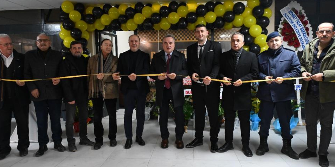 Bozüyük’te Taksiciler ve Taksi Dolmuşçuları Derneği Ofisi hizmete girdi