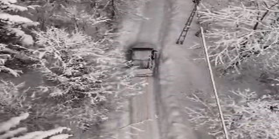 Artvin'de yoğun kar yağışına rağmen elektrik dağıtım şirketi çalışanları kesintisiz enerji için sahada