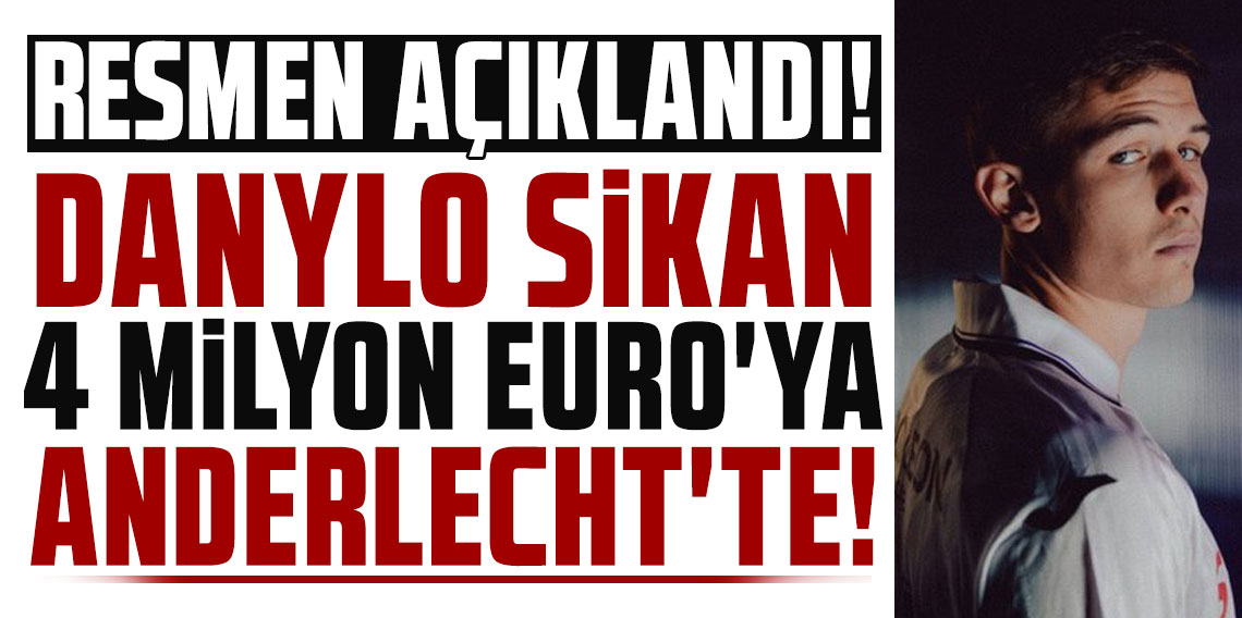 RESMEN AÇIKLANDI! SİKAN 4 MİLYON EUROYA ANDERLECHT'TE!