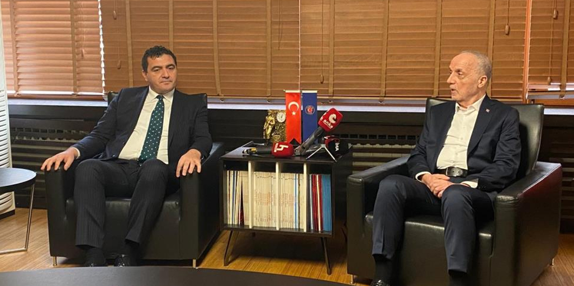 CHP heyetinden TÜRK-İŞ'e ziyaret