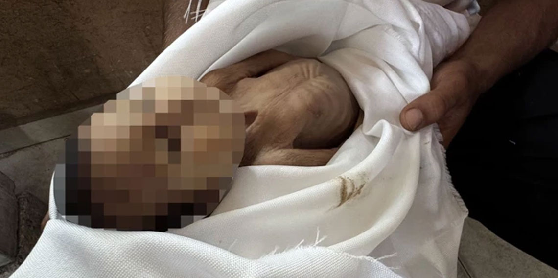 Gazze'de soğuk hava ve çevre kirliliği, 17 yıl beklenen bebeği hayattan kopardı