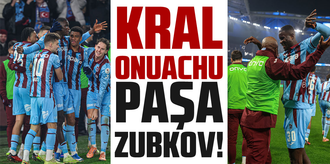 Trabzonspor, Kasımpaşa'yı Onuachu ve Zubkov ile devirdi