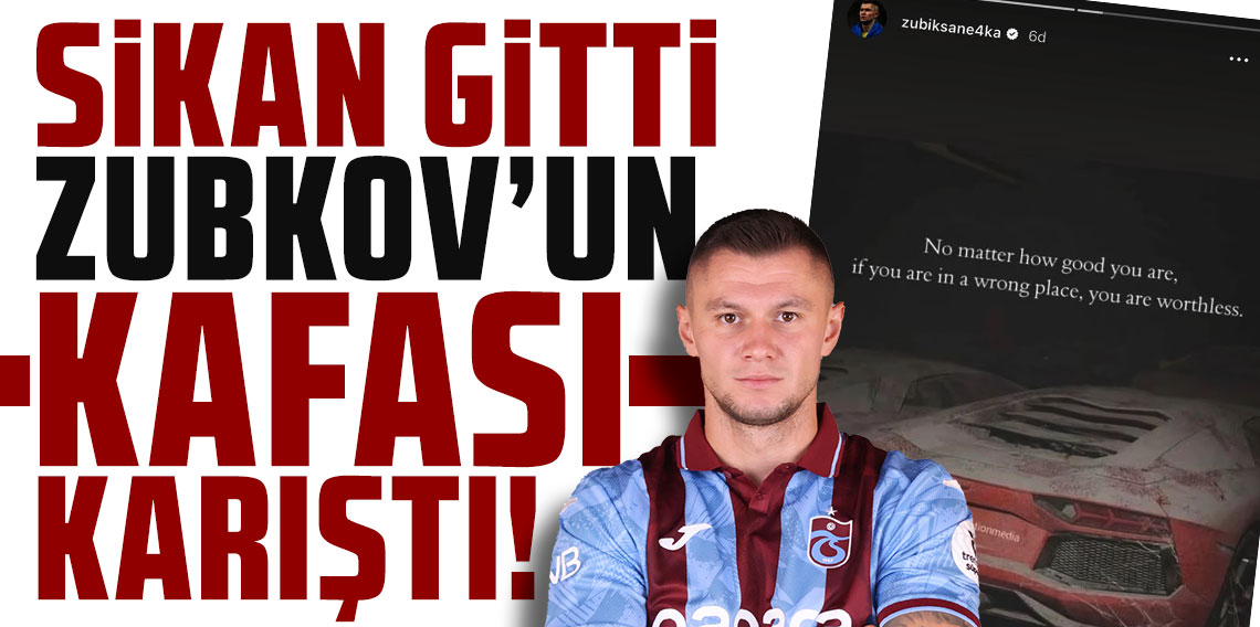 Sikan gitti Zubkov'un kafası karıştı!