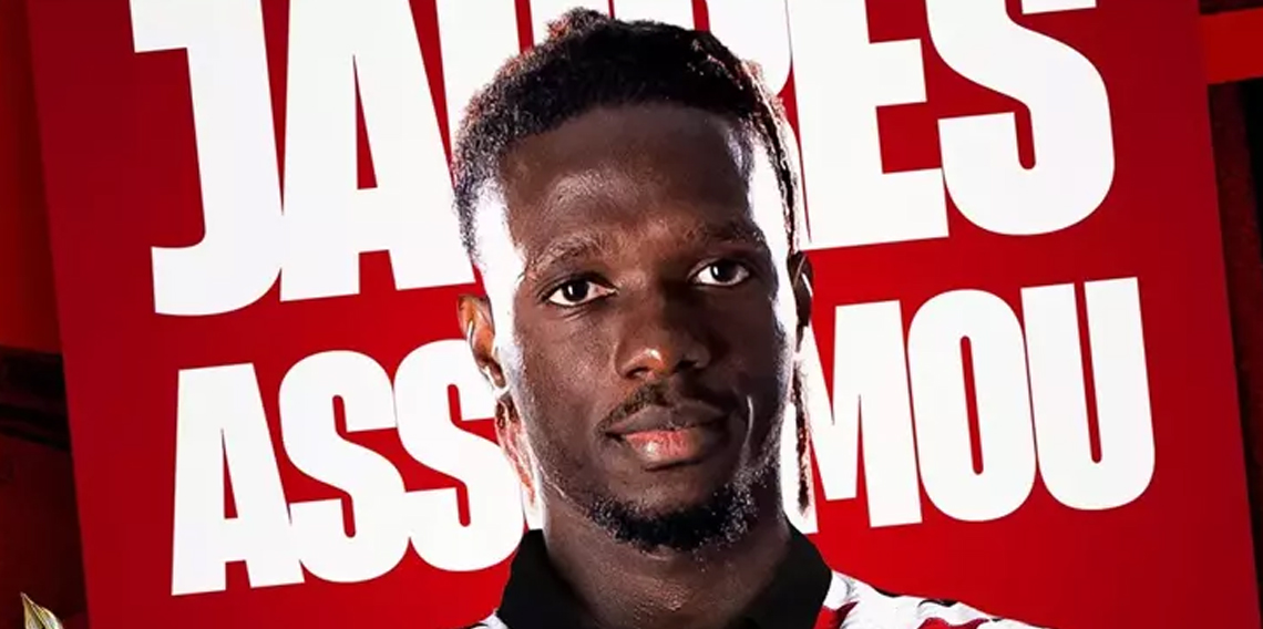 Samsunspor, Kouadou Jaures Assoumou'yu kadrosuna kattı