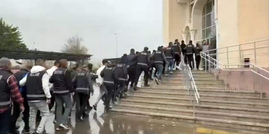 'Daltonlar' ve 'Casperler' suç örgütü operasyonunda 8 tutuklama