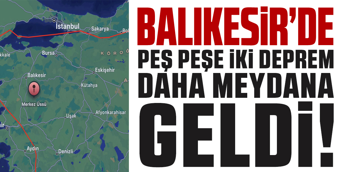 Balıkesir beşik gibi sallanıyor! 