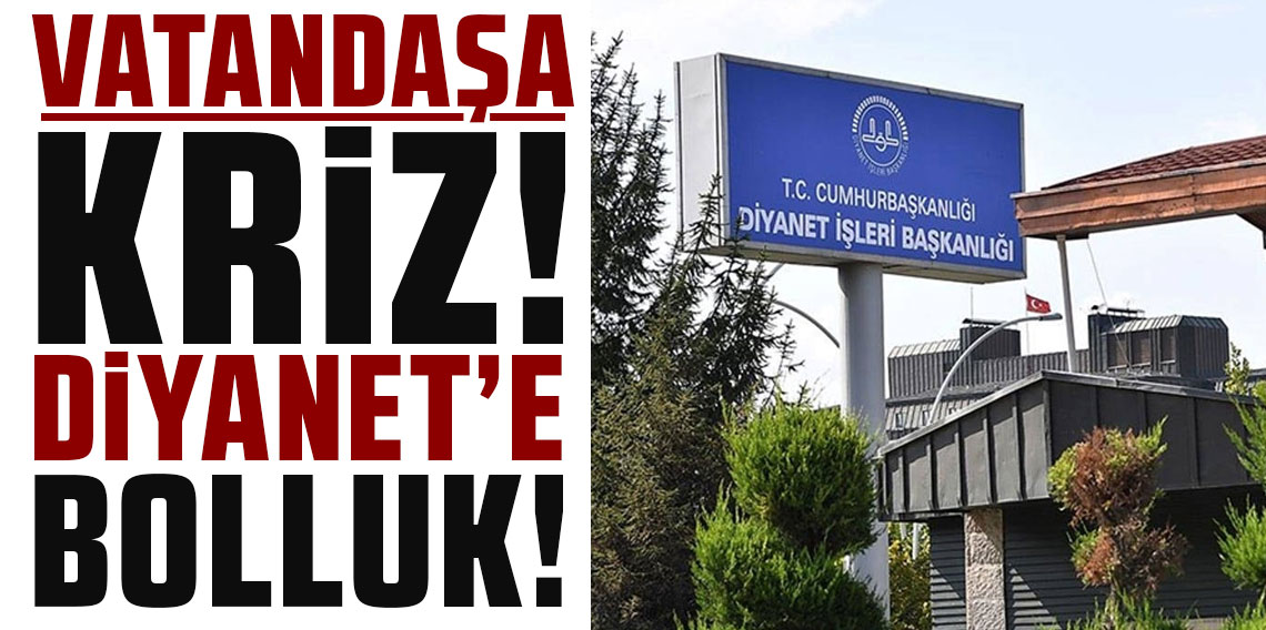 Vatandaşa kriz Diyanet’e bolluk: 1,1 milyar TL’lik matbaa gideri