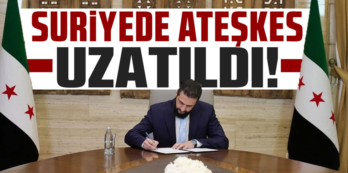 Suriye'de ateşkes uzatıldı! Şam yönetimi YPG/PKK'ya 15 gün süre verdi