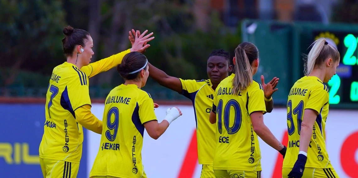 Fenerbahçe'nin kadınları çok abarttı! Gaziantep ALG'yi 18-0 yendiler!