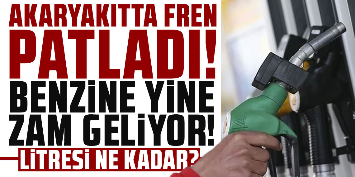 Benzinin litresi kaç lira? Motorinden sonra benzini zam var işte fiyatlar