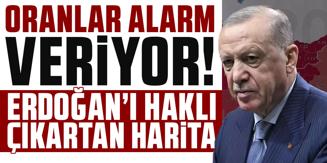 Oranlar alam veriyor! 